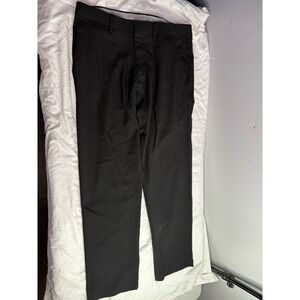 Premium stretch straight fit classic dress pants size 34 x 30